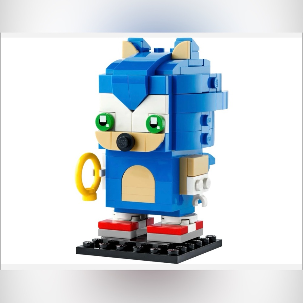NWT New LEGO Brick Headz 40627 Sonic the Hedgehog Factory Sealed Box 213 - Picture 2 of 4